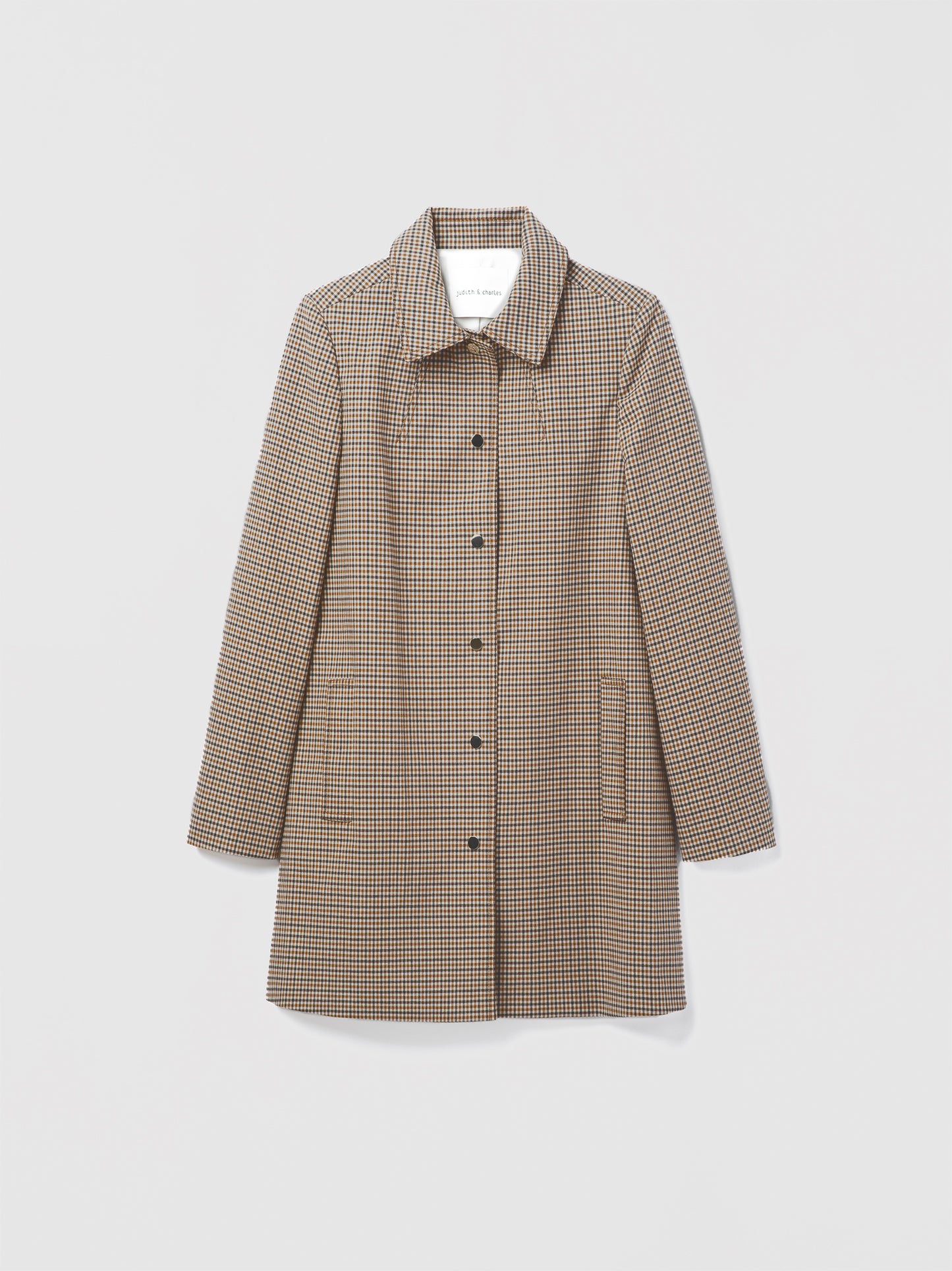 Mini check coat