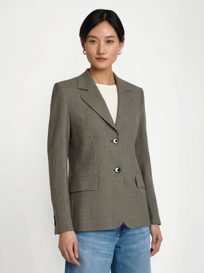 Mini houndstooth jacket