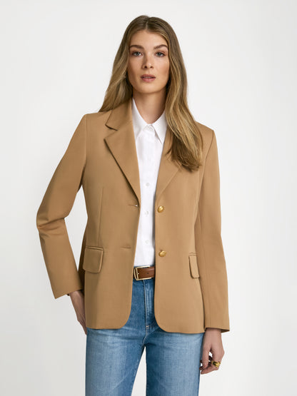 Stretch bio-cotton jacket