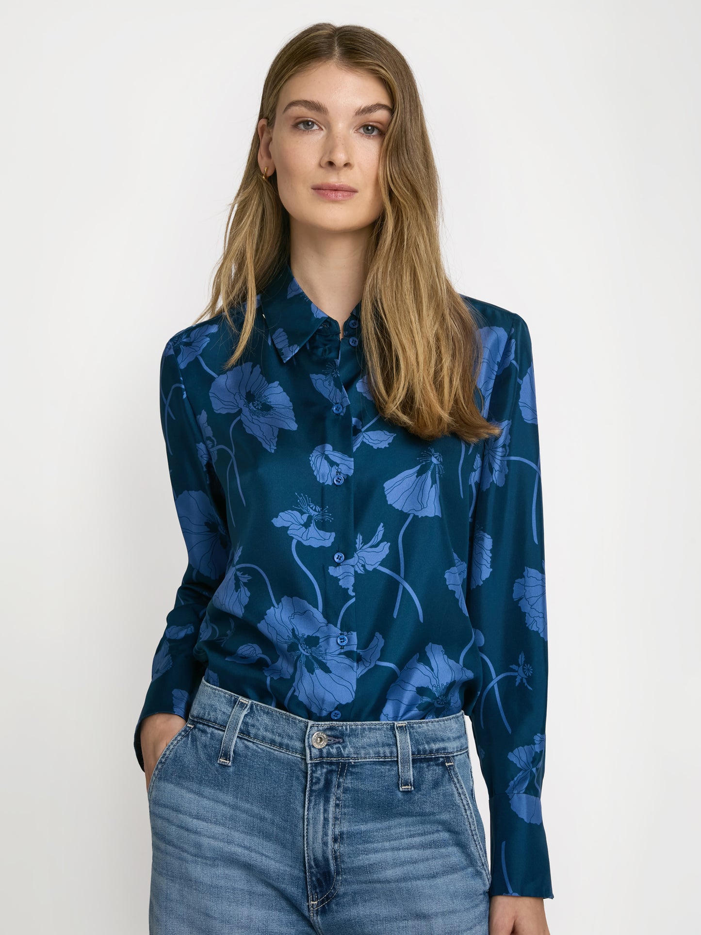 Blouse à imprimé Liberty