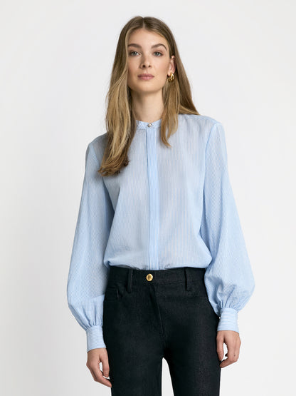 Blouse à rayures