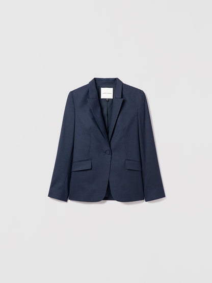 Classic fit superfine wool jacket