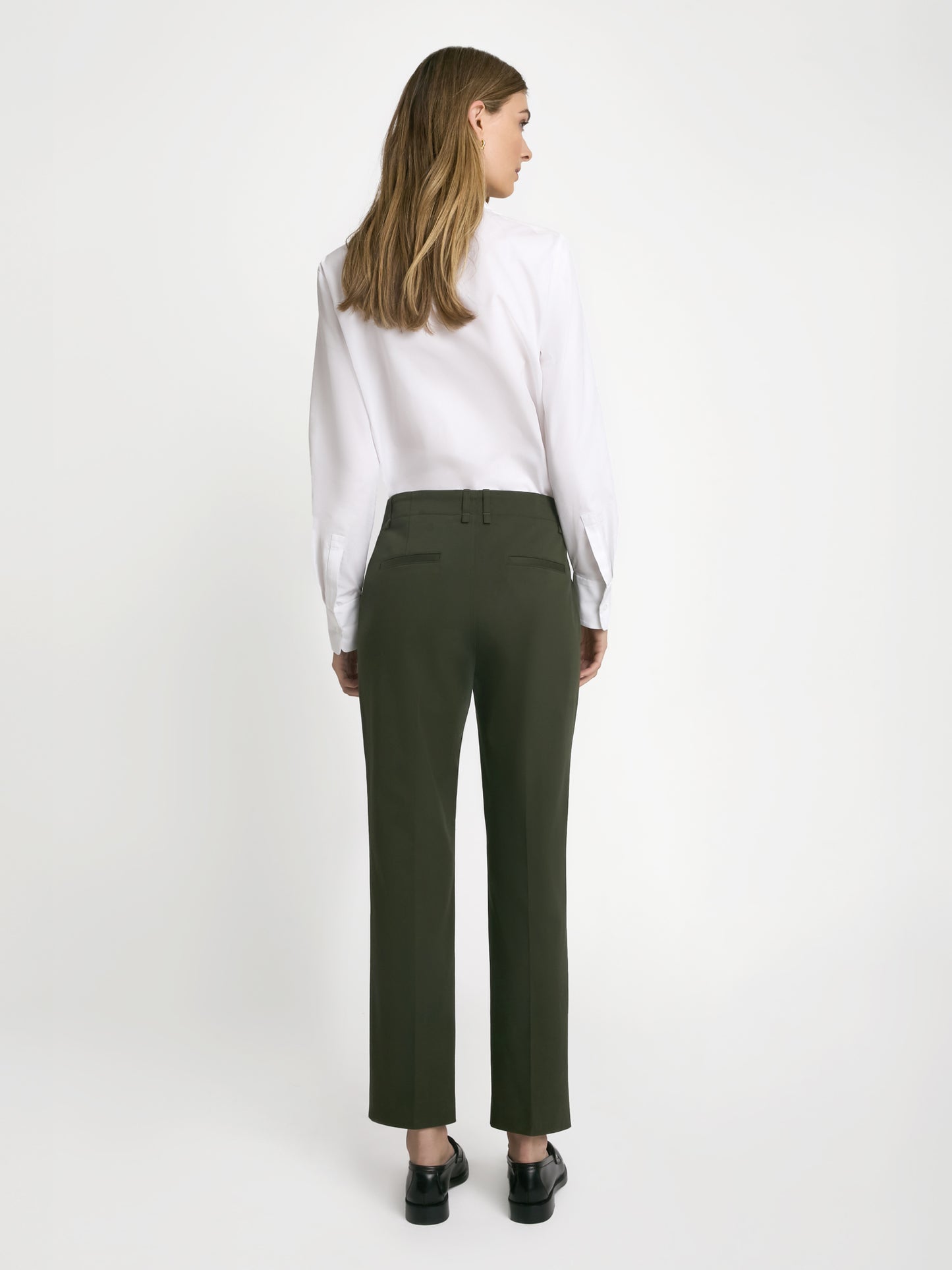 Stretch bio-cotton pant